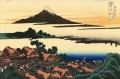 Dawn à Isawa dans la province de Kai Katsushika Hokusai ukiyoe
